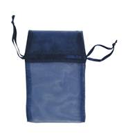 NAVY BLUE ORGANZA DRAWSTRING BAGS 27235-BX